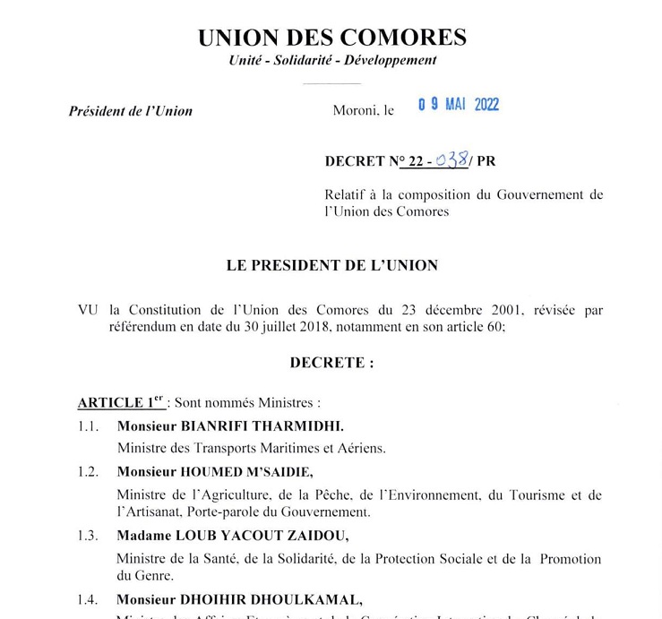 image Remaniement ministériel : Une partie de chaises musicales